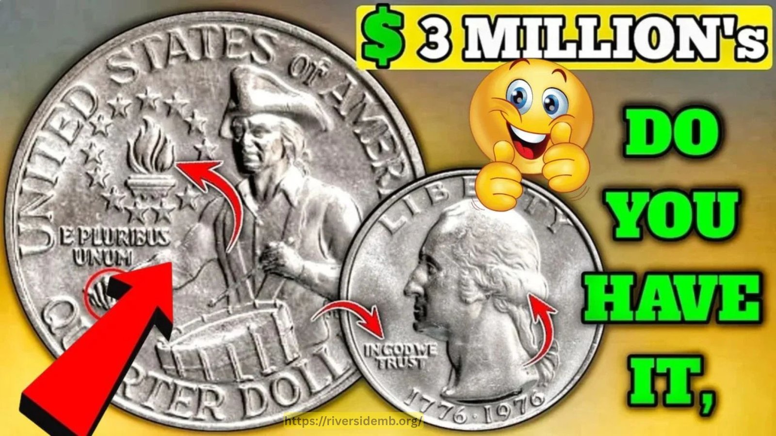 Rare 1976 Bicentennial Quarter