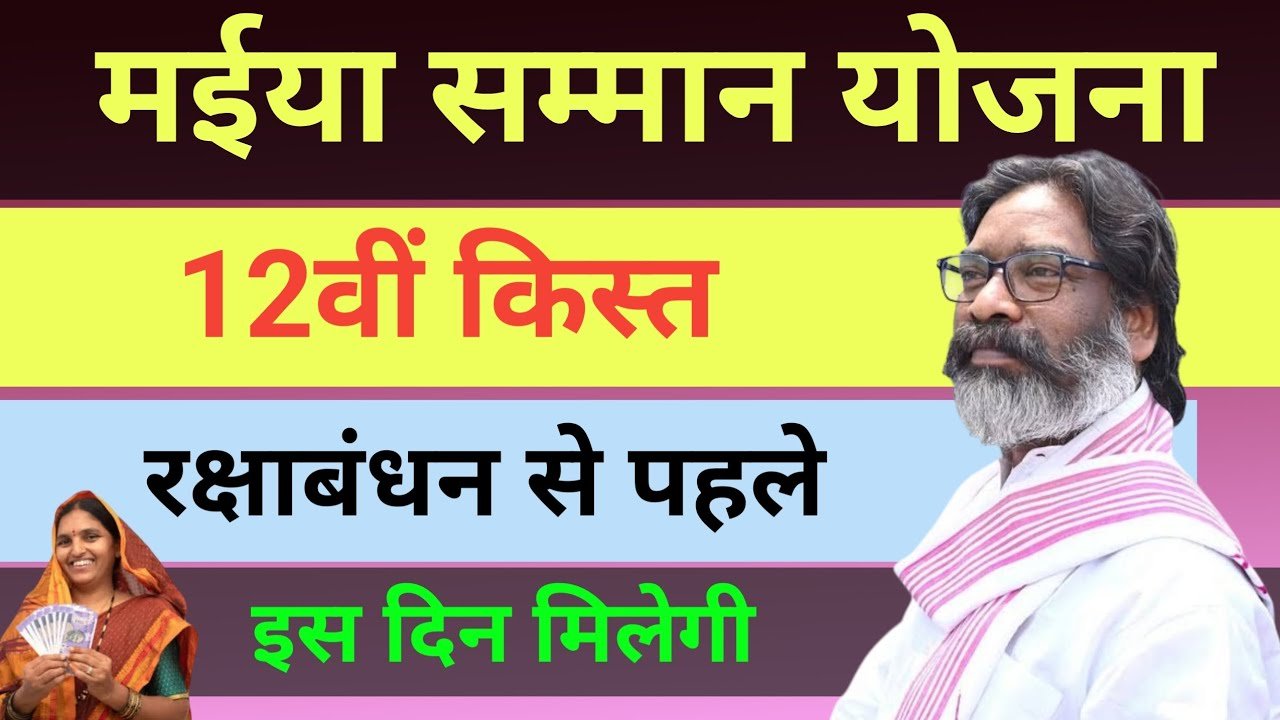 Maiya Samman Yojana 12th Installment